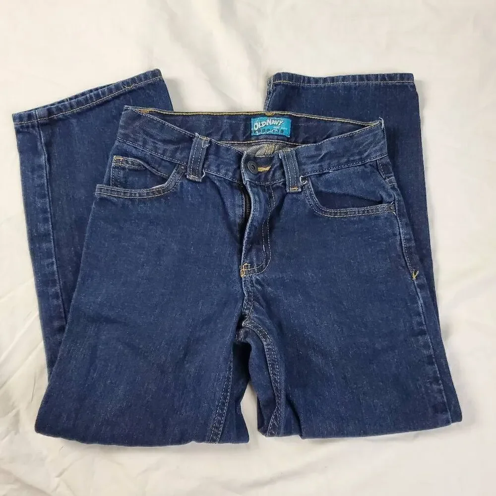 Old Navy Boys 8 Wide leg Denim Jeans